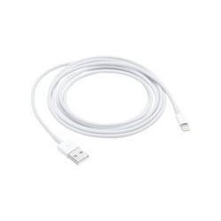 Apple iPhone Kabel von Lightning auf USB 2 Meter, weiß