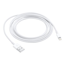 Apple iPhone Kabel von Lightning auf USB 2 Meter, weiß